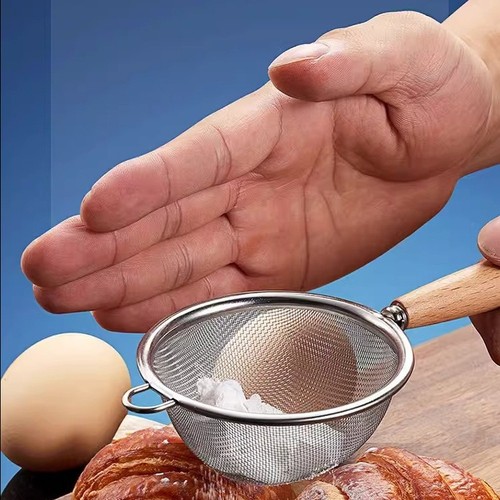 Edelstahl für küchensieb mit - edelstahl,